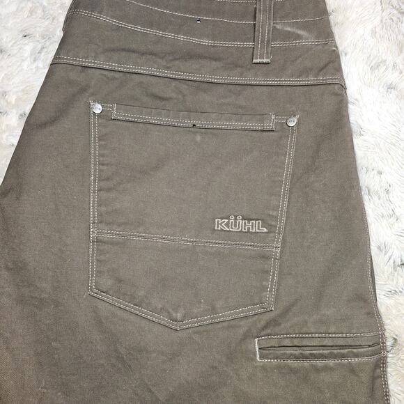 Kuhl Men's Vintage PatinaDye Outdoor Relaxed Brown Performance Pants 40x30 - Picture 2 of 14
